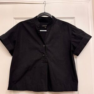 Banana Republic Black Dress Up Shirt Size S